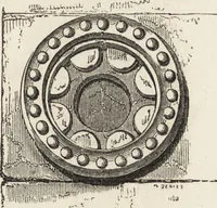 An illustration from An attempt to discriminate the styles of architecture in England : from the Conquest to the Reformation ; with a sketch of the Grecian and Roman orders /by the late Thomas Rickman (1881)