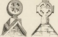 An illustration from An attempt to discriminate the styles of architecture in England : from the Conquest to the Reformation ; with a sketch of the Grecian and Roman orders /by the late Thomas Rickman (1881)