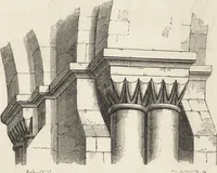 An illustration from An attempt to discriminate the styles of architecture in England : from the Conquest to the Reformation ; with a sketch of the Grecian and Roman orders /by the late Thomas Rickman (1881)