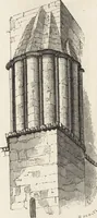 An illustration from An attempt to discriminate the styles of architecture in England : from the Conquest to the Reformation ; with a sketch of the Grecian and Roman orders /by the late Thomas Rickman (1881)