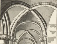 An illustration from An attempt to discriminate the styles of architecture in England : from the Conquest to the Reformation ; with a sketch of the Grecian and Roman orders /by the late Thomas Rickman (1881)