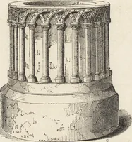 An illustration from An attempt to discriminate the styles of architecture in England : from the Conquest to the Reformation ; with a sketch of the Grecian and Roman orders /by the late Thomas Rickman (1881)