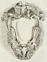 An illustration from Libro de diuerse cartelle e scudi d'armi (1650)