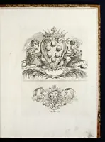 An illustration from Libro de diuerse cartelle e scudi d'armi (1650)