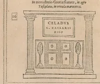Picture 12 of 15 from Inscriptionvm antiqvarvm quae passim per Europam liber : accessit avctarivm a Ivsto Lipsio (1588), leaf 229