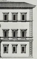 Picture 19 of 42 from Palatiorum Romanorum à celeberrimis sui aevi architectis erectorum pars prima[-tertia] (1694), leaf 112