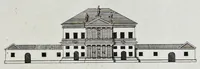 Picture 23 of 42 from Palatiorum Romanorum à celeberrimis sui aevi architectis erectorum pars prima[-tertia] (1694), leaf 122