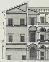 Picture 29 of 42 from Palatiorum Romanorum à celeberrimis sui aevi architectis erectorum pars prima[-tertia] (1694), leaf 171