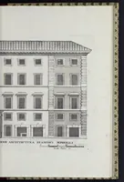 Picture 31 of 42 from Palatiorum Romanorum à celeberrimis sui aevi architectis erectorum pars prima[-tertia] (1694), leaf 192