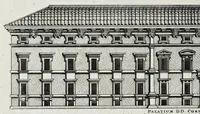 Picture 9 of 42 from Palatiorum Romanorum à celeberrimis sui aevi architectis erectorum pars prima[-tertia] (1694), leaf 47