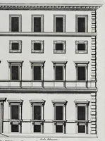 Picture 14 of 42 from Palatiorum Romanorum à celeberrimis sui aevi architectis erectorum pars prima[-tertia] (1694), leaf 84