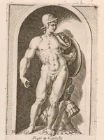 Picture 6 of 15 from Antiqvar[vm] statvar[vm] vrbis Romae (1655), leaf 24