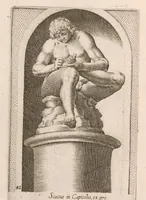 Picture 10 of 15 from Antiqvar[vm] statvar[vm] vrbis Romae (1655), leaf 30