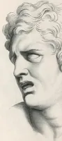 An illustration from Monsr. Le Brun's Expressions of the passions of the soul