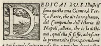 An illustration from Del compendio dell'istoria del regno di Napoli prima[seconda] parte (1591)