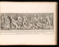 Picture 19 of 29 from Admiranda Romanarum antiquitatum ac veteris sculpturae vestigia : anaglyphico opere elaborata ex marmoreis exemplaribus quae Romae adhuc extant in Capitolio, aedibus hortisque virorum principum ad antiquam elegantiam (1693), leaf 108