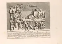 Picture 25 of 29 from Admiranda Romanarum antiquitatum ac veteris sculpturae vestigia : anaglyphico opere elaborata ex marmoreis exemplaribus quae Romae adhuc extant in Capitolio, aedibus hortisque virorum principum ad antiquam elegantiam (1693), leaf 152