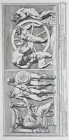 Picture 31 of 35 from Admiranda Romanarum antiquitatum ac veteris sculpturae vestigia : anaglyphico opere elaborata ex marmoreis exemplaribus quae Romae adhuc extant in Capitolio, aedibus hortisque virorum principum ad antiquam elegantiam (1693), leaf 156
