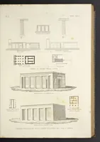 Picture 48 of 179 from L'architettura antica descritta e dimostrata coi monumenti ... : opera divisa in tre sezioni risguardanti la storia, la teorica, e le pratiche dell' architettura egiziana, greca e romana (1830), leaf 104