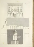 An illustration from L'architettura antica descritta e dimostrata coi monumenti ... : opera divisa in tre sezioni risguardanti la storia, la teorica, e le pratiche dell' architettura egiziana, greca e romana (1830)