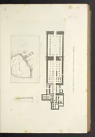 An illustration from L'architettura antica descritta e dimostrata coi monumenti ... : opera divisa in tre sezioni risguardanti la storia, la teorica, e le pratiche dell' architettura egiziana, greca e romana (1830)