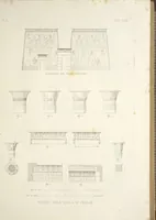 Picture 63 of 179 from L'architettura antica descritta e dimostrata coi monumenti ... : opera divisa in tre sezioni risguardanti la storia, la teorica, e le pratiche dell' architettura egiziana, greca e romana (1830), leaf 140