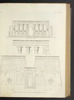 An illustration from L'architettura antica descritta e dimostrata coi monumenti ... : opera divisa in tre sezioni risguardanti la storia, la teorica, e le pratiche dell' architettura egiziana, greca e romana (1830)