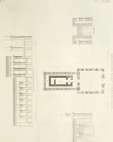An illustration from L'architettura antica descritta e dimostrata coi monumenti ... : opera divisa in tre sezioni risguardanti la storia, la teorica, e le pratiche dell' architettura egiziana, greca e romana (1830)