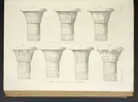 An illustration from L'architettura antica descritta e dimostrata coi monumenti ... : opera divisa in tre sezioni risguardanti la storia, la teorica, e le pratiche dell' architettura egiziana, greca e romana (1830)