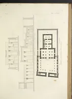 An illustration from L'architettura antica descritta e dimostrata coi monumenti ... : opera divisa in tre sezioni risguardanti la storia, la teorica, e le pratiche dell' architettura egiziana, greca e romana (1830)