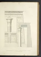 An illustration from L'architettura antica descritta e dimostrata coi monumenti ... : opera divisa in tre sezioni risguardanti la storia, la teorica, e le pratiche dell' architettura egiziana, greca e romana (1830)