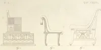 An illustration from L'architettura antica descritta e dimostrata coi monumenti ... : opera divisa in tre sezioni risguardanti la storia, la teorica, e le pratiche dell' architettura egiziana, greca e romana (1830)