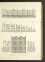 An illustration from L'architettura antica descritta e dimostrata coi monumenti ... : opera divisa in tre sezioni risguardanti la storia, la teorica, e le pratiche dell' architettura egiziana, greca e romana (1830)