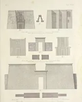 An illustration from L'architettura antica descritta e dimostrata coi monumenti ... : opera divisa in tre sezioni risguardanti la storia, la teorica, e le pratiche dell' architettura egiziana, greca e romana (1830)