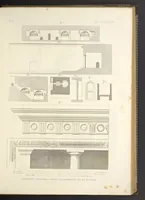 An illustration from L'architettura antica descritta e dimostrata coi monumenti ... : opera divisa in tre sezioni risguardanti la storia, la teorica, e le pratiche dell' architettura egiziana, greca e romana (1830)