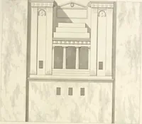 An illustration from L'architettura antica descritta e dimostrata coi monumenti ... : opera divisa in tre sezioni risguardanti la storia, la teorica, e le pratiche dell' architettura egiziana, greca e romana (1830)