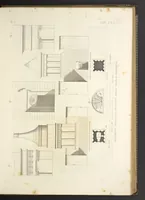 An illustration from L'architettura antica descritta e dimostrata coi monumenti ... : opera divisa in tre sezioni risguardanti la storia, la teorica, e le pratiche dell' architettura egiziana, greca e romana (1830)