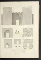 An illustration from L'architettura antica descritta e dimostrata coi monumenti ... : opera divisa in tre sezioni risguardanti la storia, la teorica, e le pratiche dell' architettura egiziana, greca e romana (1830)