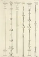 An illustration from L'architettura antica descritta e dimostrata coi monumenti ... : opera divisa in tre sezioni risguardanti la storia, la teorica, e le pratiche dell' architettura egiziana, greca e romana (1830)
