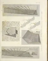 An illustration from L'architettura antica descritta e dimostrata coi monumenti ... : opera divisa in tre sezioni risguardanti la storia, la teorica, e le pratiche dell' architettura egiziana, greca e romana (1830)