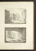 An illustration from L'architettura antica descritta e dimostrata coi monumenti ... : opera divisa in tre sezioni risguardanti la storia, la teorica, e le pratiche dell' architettura egiziana, greca e romana (1830)