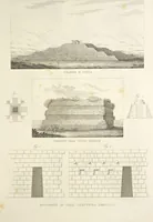 An illustration from L'architettura antica descritta e dimostrata coi monumenti ... : opera divisa in tre sezioni risguardanti la storia, la teorica, e le pratiche dell' architettura egiziana, greca e romana (1830)
