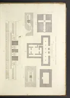 An illustration from L'architettura antica descritta e dimostrata coi monumenti ... : opera divisa in tre sezioni risguardanti la storia, la teorica, e le pratiche dell' architettura egiziana, greca e romana (1830)
