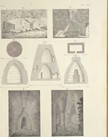 An illustration from L'architettura antica descritta e dimostrata coi monumenti ... : opera divisa in tre sezioni risguardanti la storia, la teorica, e le pratiche dell' architettura egiziana, greca e romana (1830)