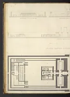 An illustration from L'architettura antica descritta e dimostrata coi monumenti ... : opera divisa in tre sezioni risguardanti la storia, la teorica, e le pratiche dell' architettura egiziana, greca e romana (1830)