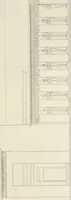 An illustration from L'architettura antica descritta e dimostrata coi monumenti ... : opera divisa in tre sezioni risguardanti la storia, la teorica, e le pratiche dell' architettura egiziana, greca e romana (1830)