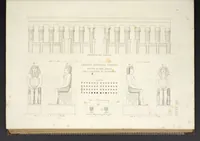 An illustration from L'architettura antica descritta e dimostrata coi monumenti ... : opera divisa in tre sezioni risguardanti la storia, la teorica, e le pratiche dell' architettura egiziana, greca e romana (1830)