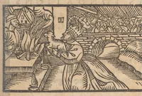 Picture 15 of 30 from Le catalogve des villes et citez assises es trois Gavles : auec le bastiment, erection, & fondation d'icelles : plus vn traicté de la proprieté des bains, fleuues, & fontaines admirables (1575), leaf 129