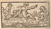 Picture 27 of 30 from Le catalogve des villes et citez assises es trois Gavles : auec le bastiment, erection, & fondation d'icelles : plus vn traicté de la proprieté des bains, fleuues, & fontaines admirables (1575), leaf 182