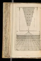 An illustration from Algemeene manier van de Hr. Desargues tot de practijck der perspectiven : gelijck tot die der meet-kunde, met de kleyne voet-maat, mitsgaders der plaatsen, en proportien van de stercke en flaauwe rakingen, of kleuren (1664)